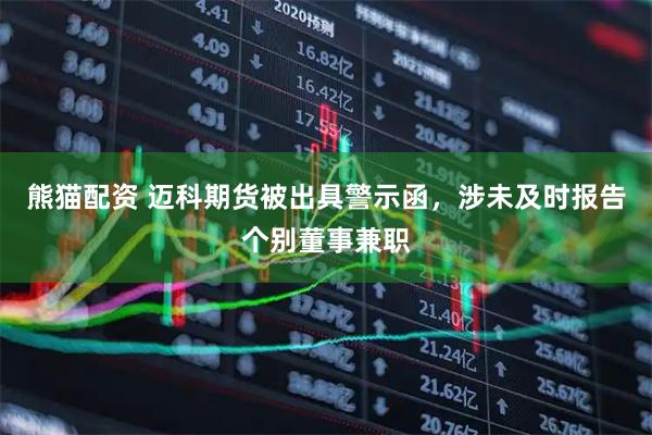熊猫配资 迈科期货被出具警示函，涉未及时报告个别董事兼职